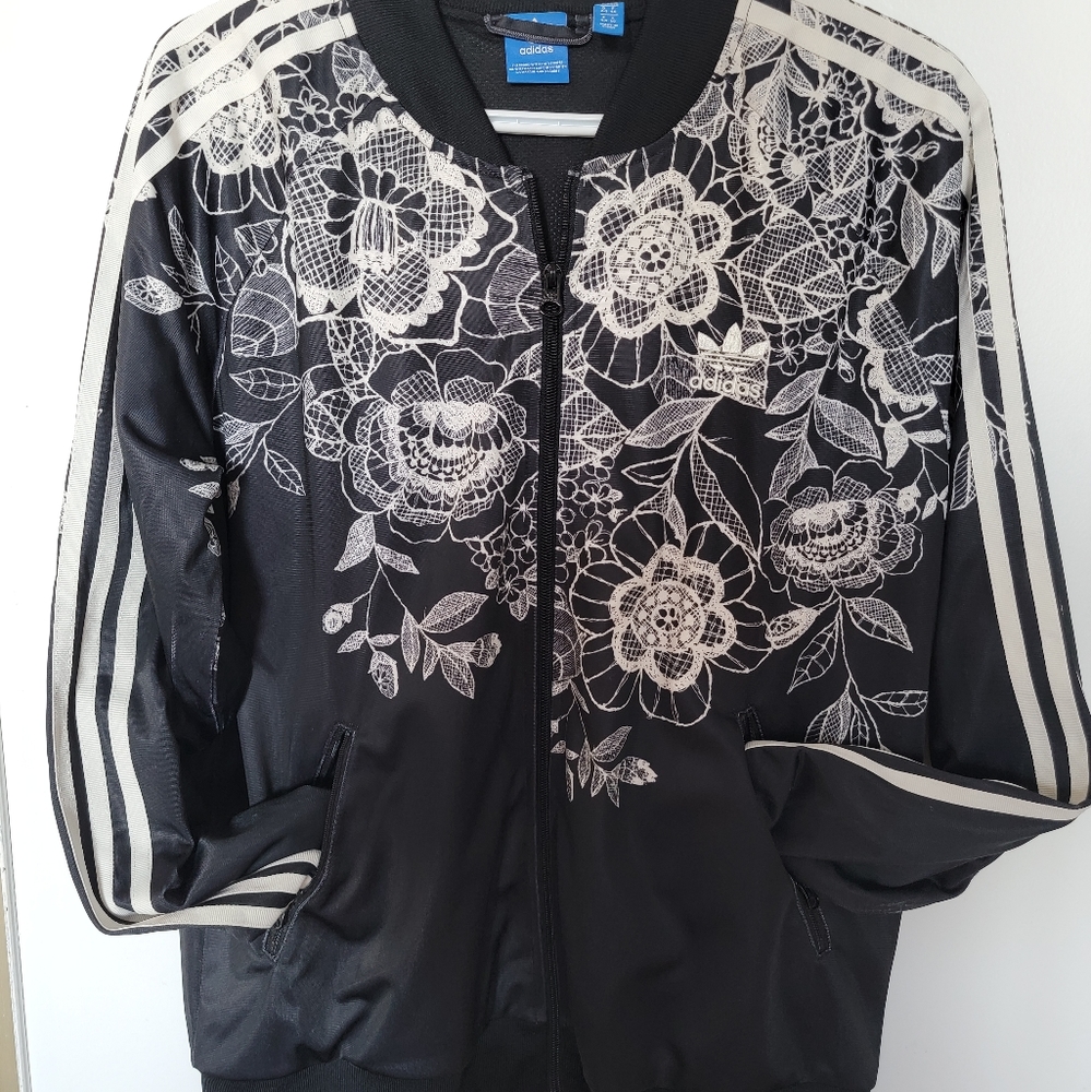 ADIDAS Flower Tracksuit Jacket